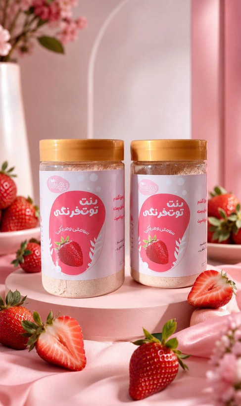 دنت توت فرنگی میانوعده خونساز ۳۰۰ گرمی