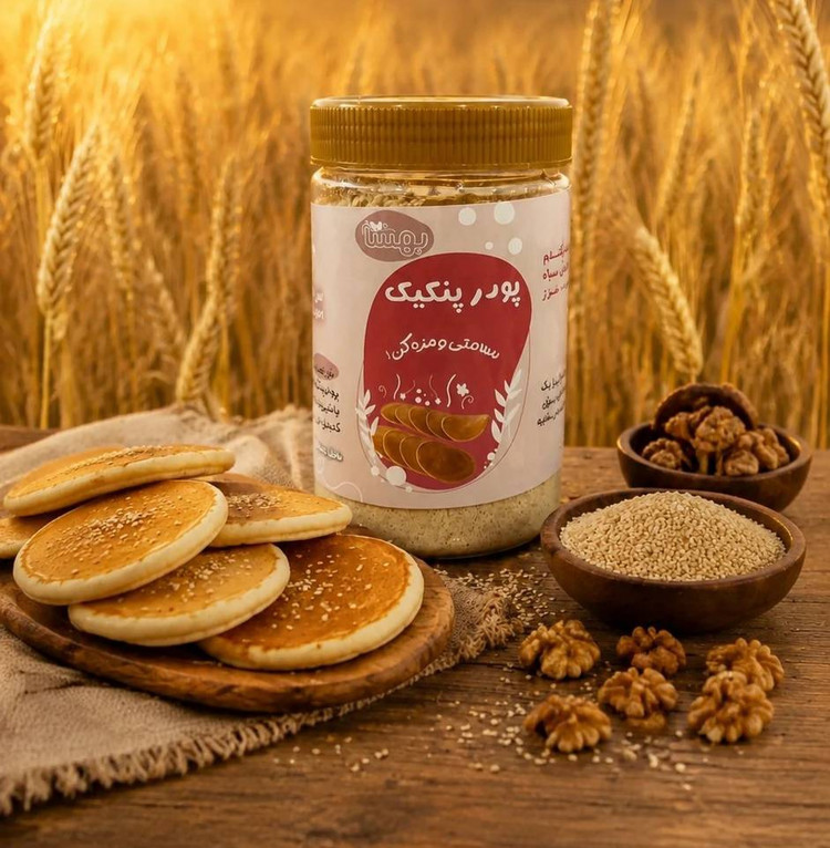 پودرپنکیک وزن دهنده و انرژی بخش ۳۰۰ گرمی